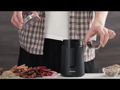 40g 작은 자동적인 에스프레소 메이커, 소형 향미료 콩 광택이 없는 블랙 커피 분쇄기