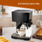 1240W 자동 우유 거품기 커피 머신 두배 세미 오토매틱 에스프레소 커피 기계