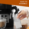 빨리 포밍 우유 거품기 에스프레소 커피머신을 가열시키는 1240W 자동 카푸치노 제조사