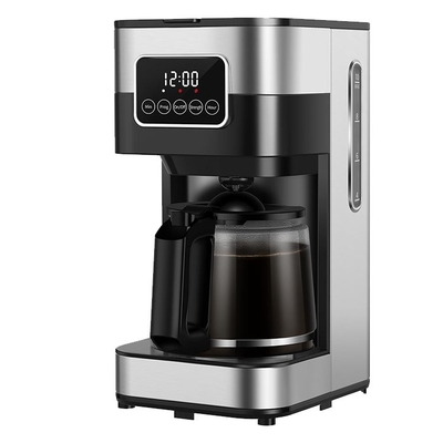 자동 Brew 작은 물방울 필터 커피 머신 1.5L 프로그램 가능한 가정용
