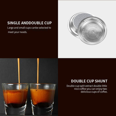 샤르도르 15 바 압력 에스프레소 커피 기계 500W 다기능 커피 머신