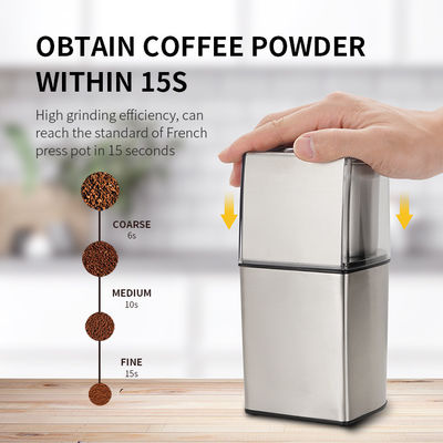 ABS SS304 재충전이 가능한 커피 그라인더 200W 무선 양념 그라인더