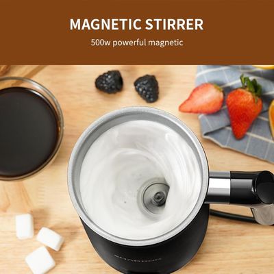 자동 에스프레소 우유 거품기 스테인레스 강은 추운 카푸치노 우유 거품기를 뜨겁게 합니다